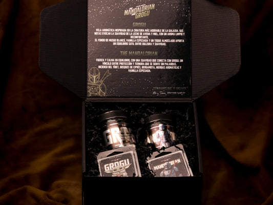 Caja Promocional "The Mandalorian & Grogu" - Ed. Limitada - Monsters Candles ® - Velas Literarias