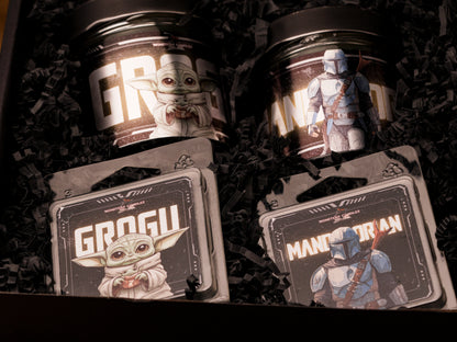 Caja Promocional "The Mandalorian & Grogu" - Ed. Limitada - Monsters Candles ® - Velas Literarias