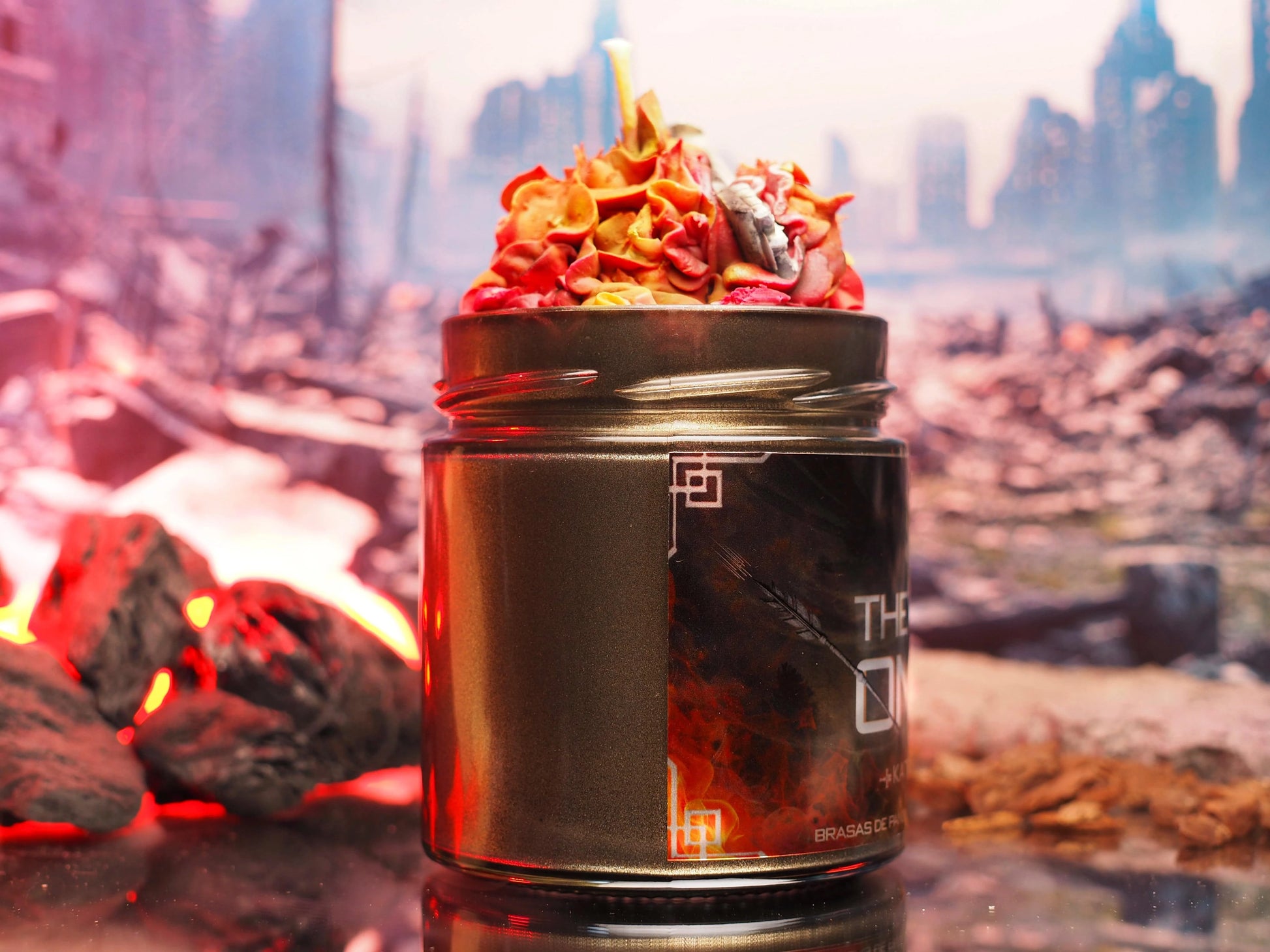 Vela "The Girl On Fire" Los Juegos del Hambre - Ed. Exclusiva | Monsters Candles ® - Velas Literarias