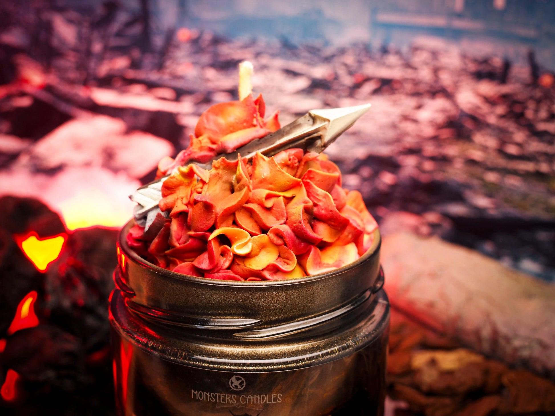 Vela "The Girl On Fire" Los Juegos del Hambre - Ed. Exclusiva | Monsters Candles ® - Velas Literarias