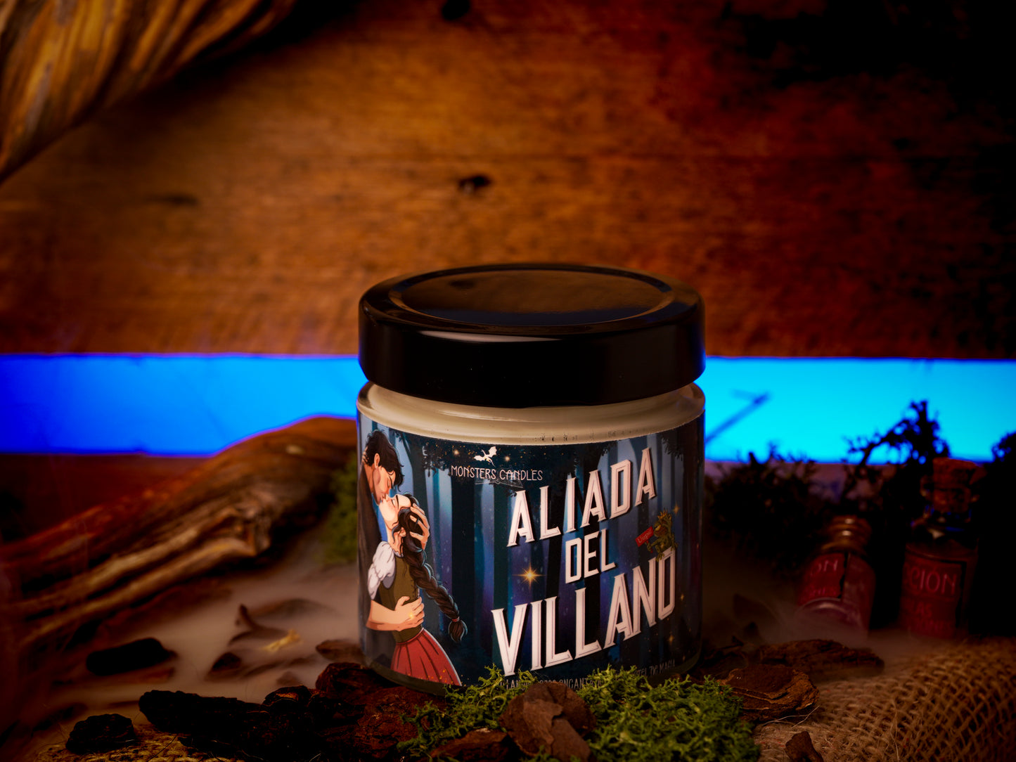 Vela clásica "Aliada del Villano"