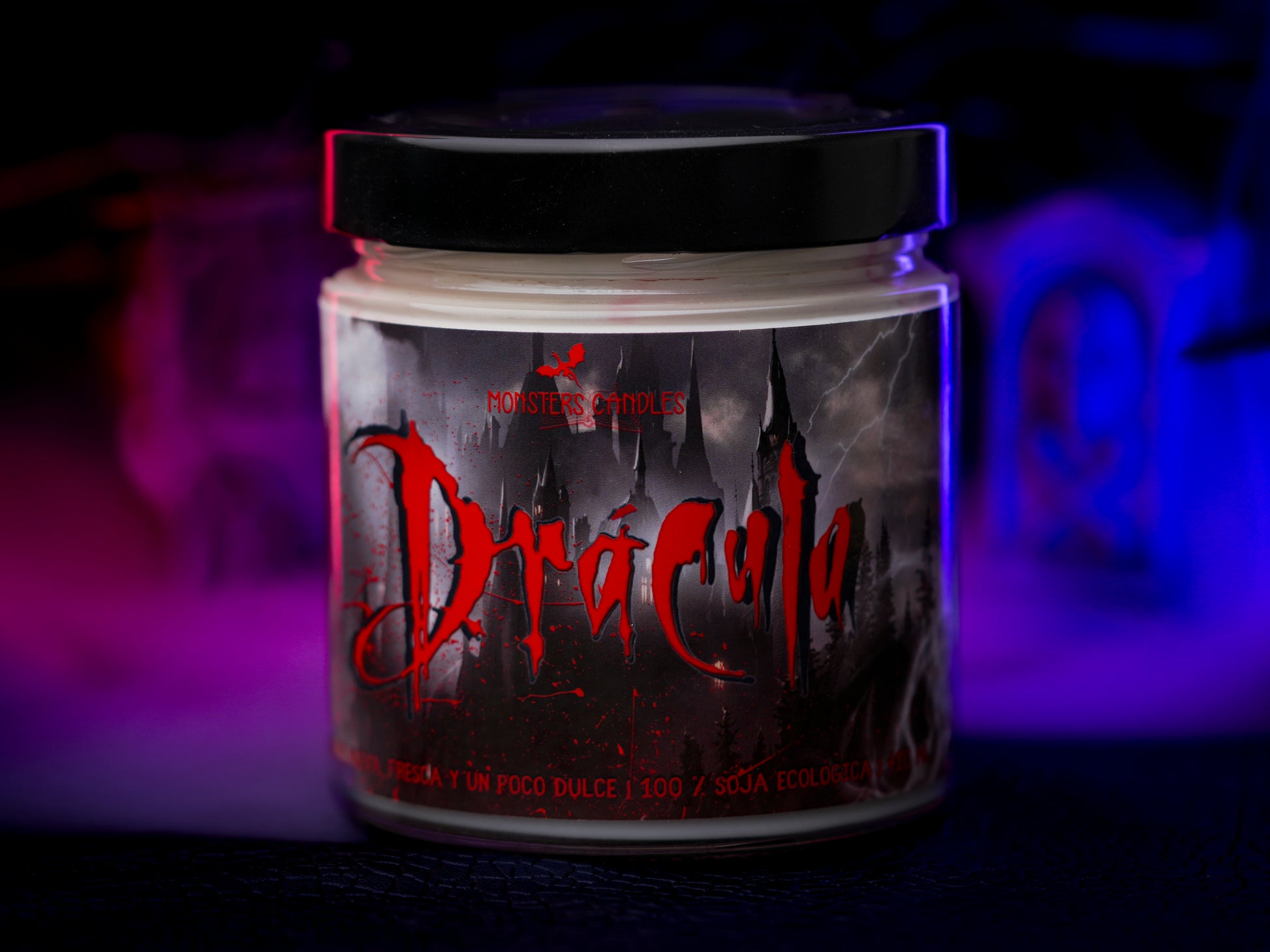 Vela "Drácula" Bran Stoker - Monsters Candles ® - Velas Literarias