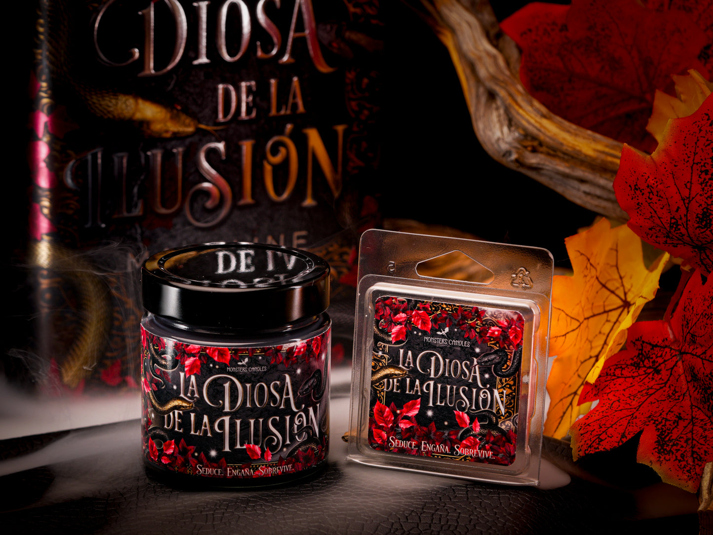 Vela "La Diosa de la Ilusión" Ed. Limitada - Monsters Candles ® - Velas Literarias