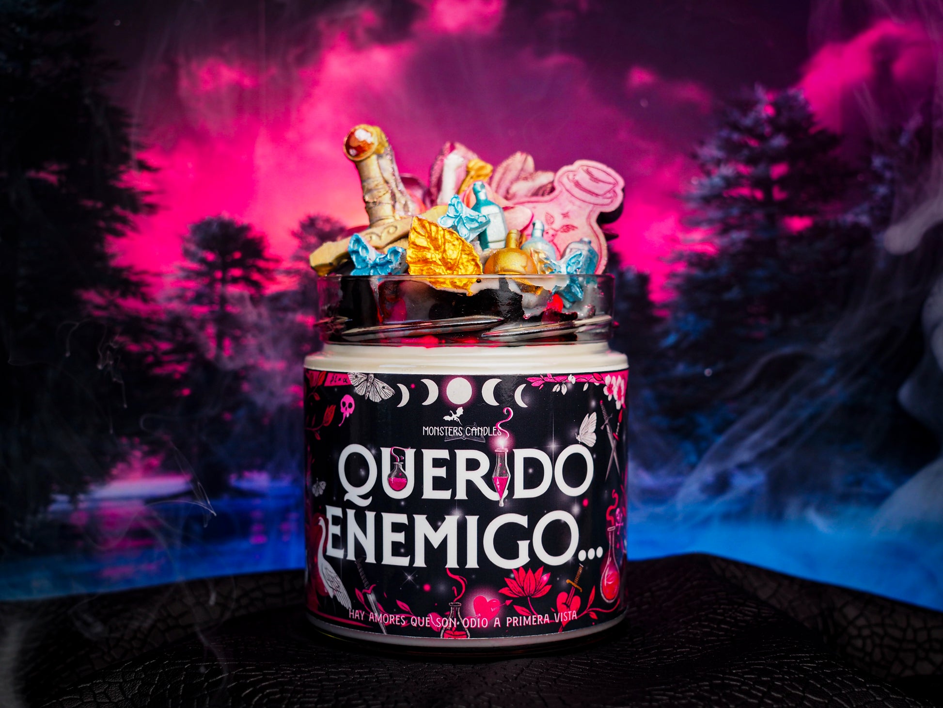 Vela “Querido Enemigo...” | Monsters Candles ® - Velas Literarias