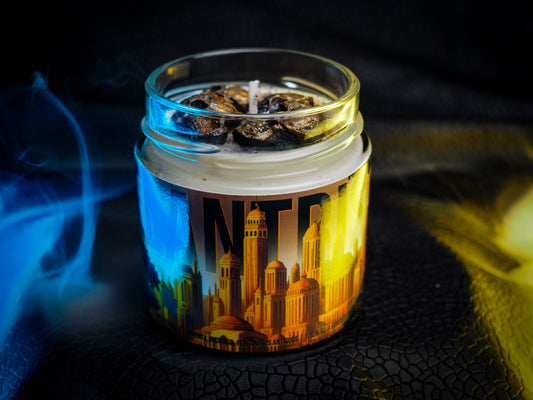 Vela "Elantris" Brandon Sanderson | Monsters Candles ®