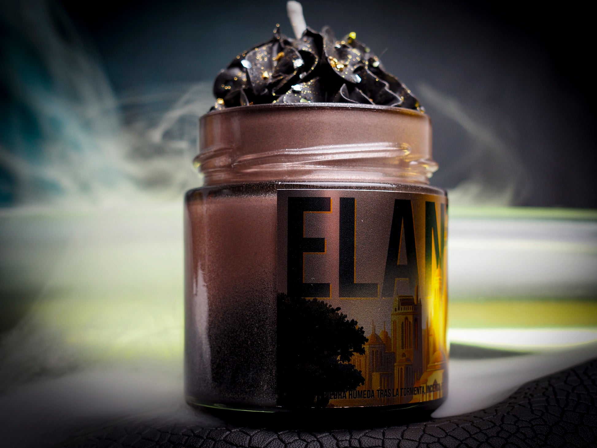Vela "Elantris" Brandon Sanderson - Ed. Exclusiva - Monsters Candles ® - Velas Literarias