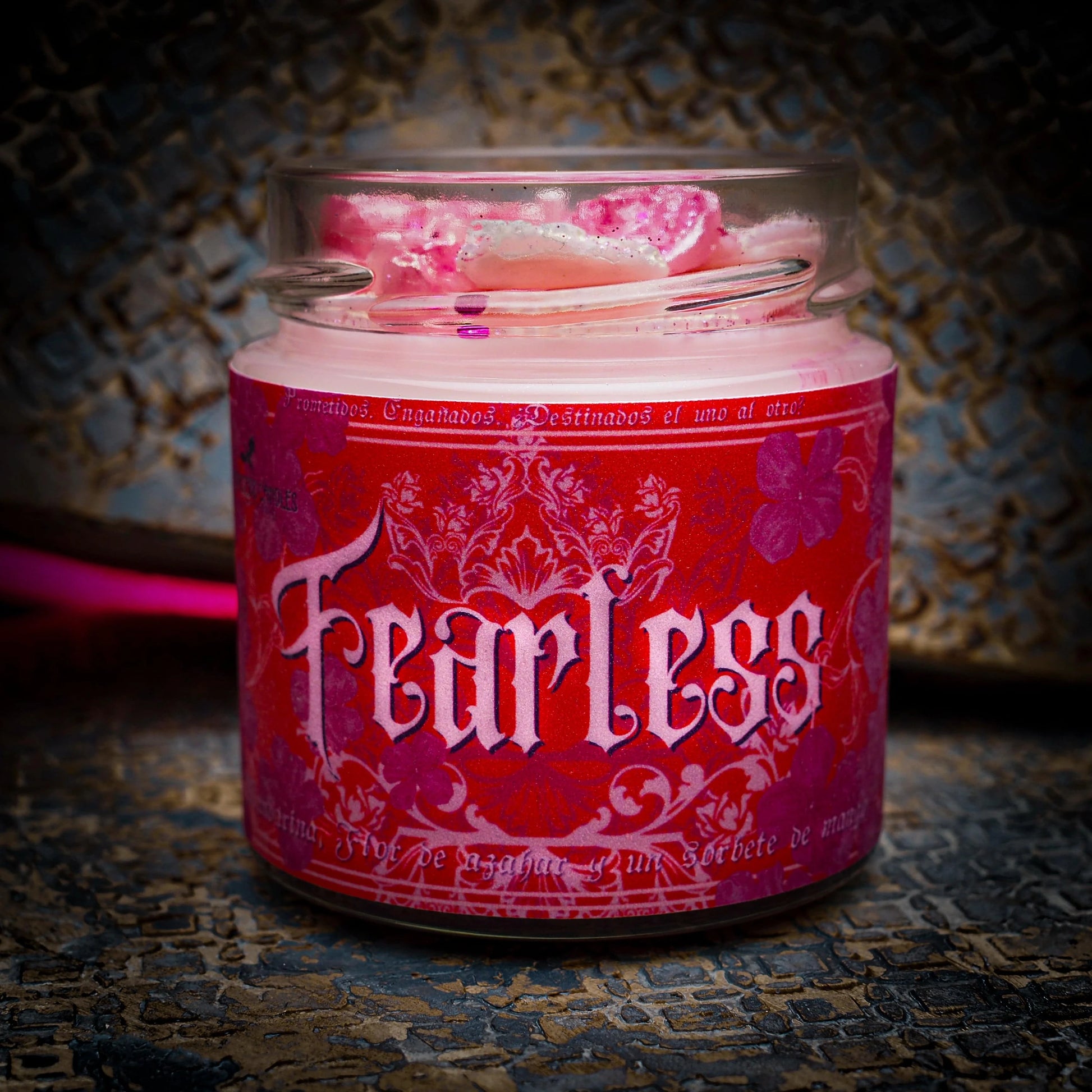  Vela "Fearless” | Monsters Candles ® - Velas Literarias