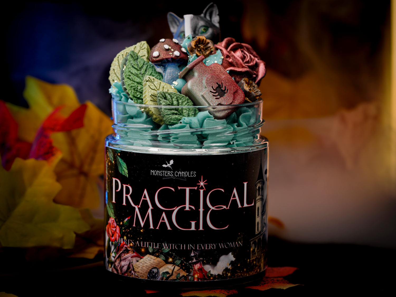 Vela "Prácticamente Magia" Ed. Exclusiva - Monsters Candles ® - Velas Literarias