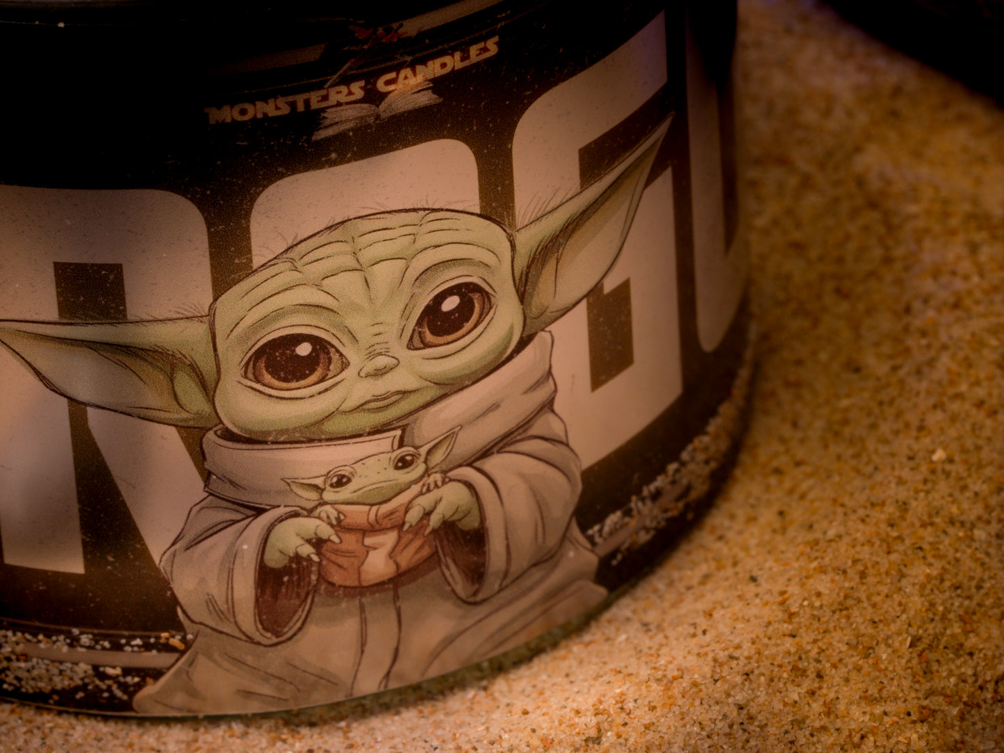 Vela "Grogu" The Mandalorian - Ed. Especial - Monsters Candles ® - Velas Literarias