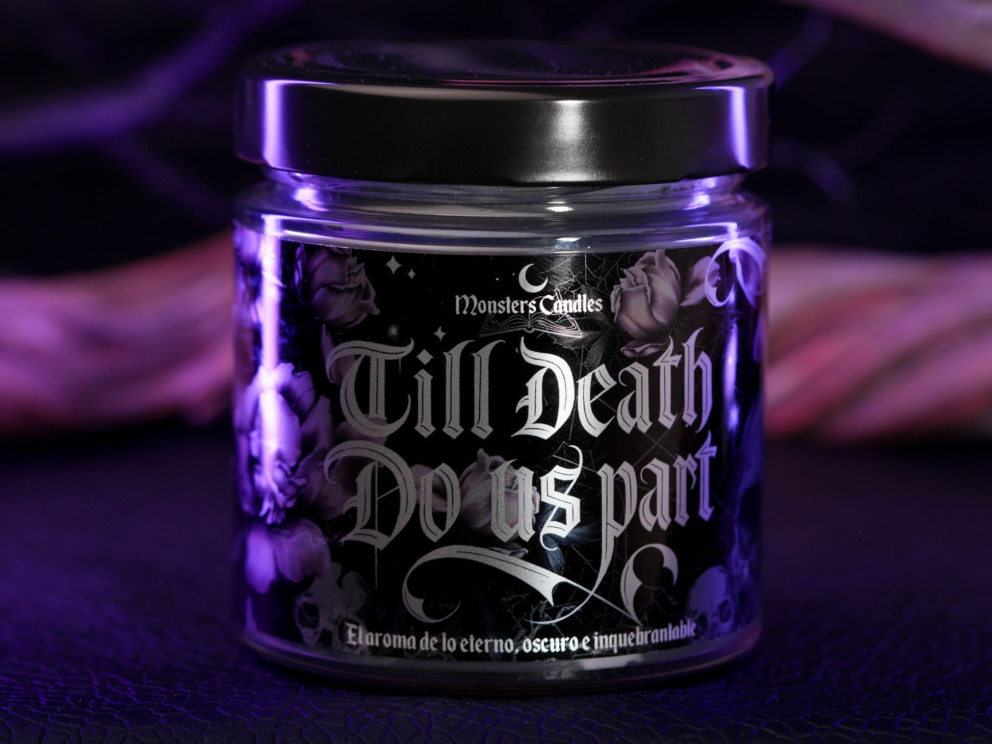 Vela “Till death do us part" Edición Especial - Monsters Candles ® - Velas Literarias