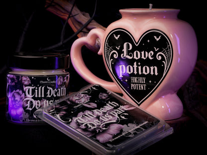 Pack Temático "Till death do us part" Ed. Limitada - Monsters Candles ® - Velas Literarias
