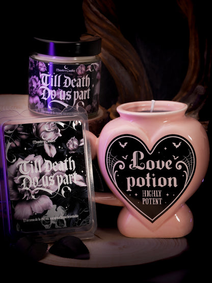 Pack Temático "Till death do us part" Ed. Limitada - Monsters Candles ® - Velas Literarias