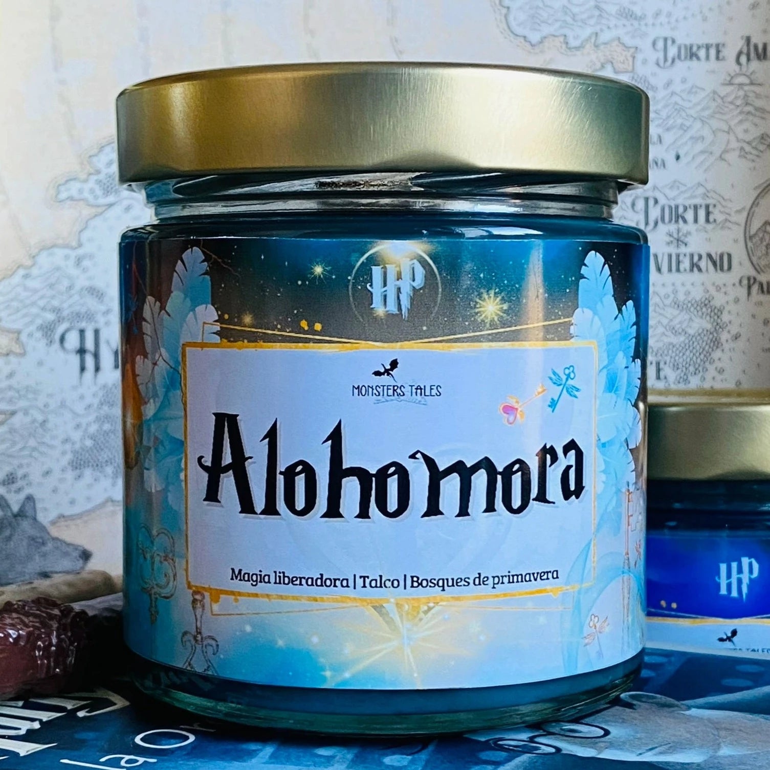 Velas de “Hechizos” Harry Potter – Monsters Candles ® - Velas Literarias  artesanas de soja 100% ecológica
