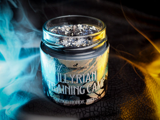Vela "Ilyrian Training Camp" Acotar | Monsters Candles ®