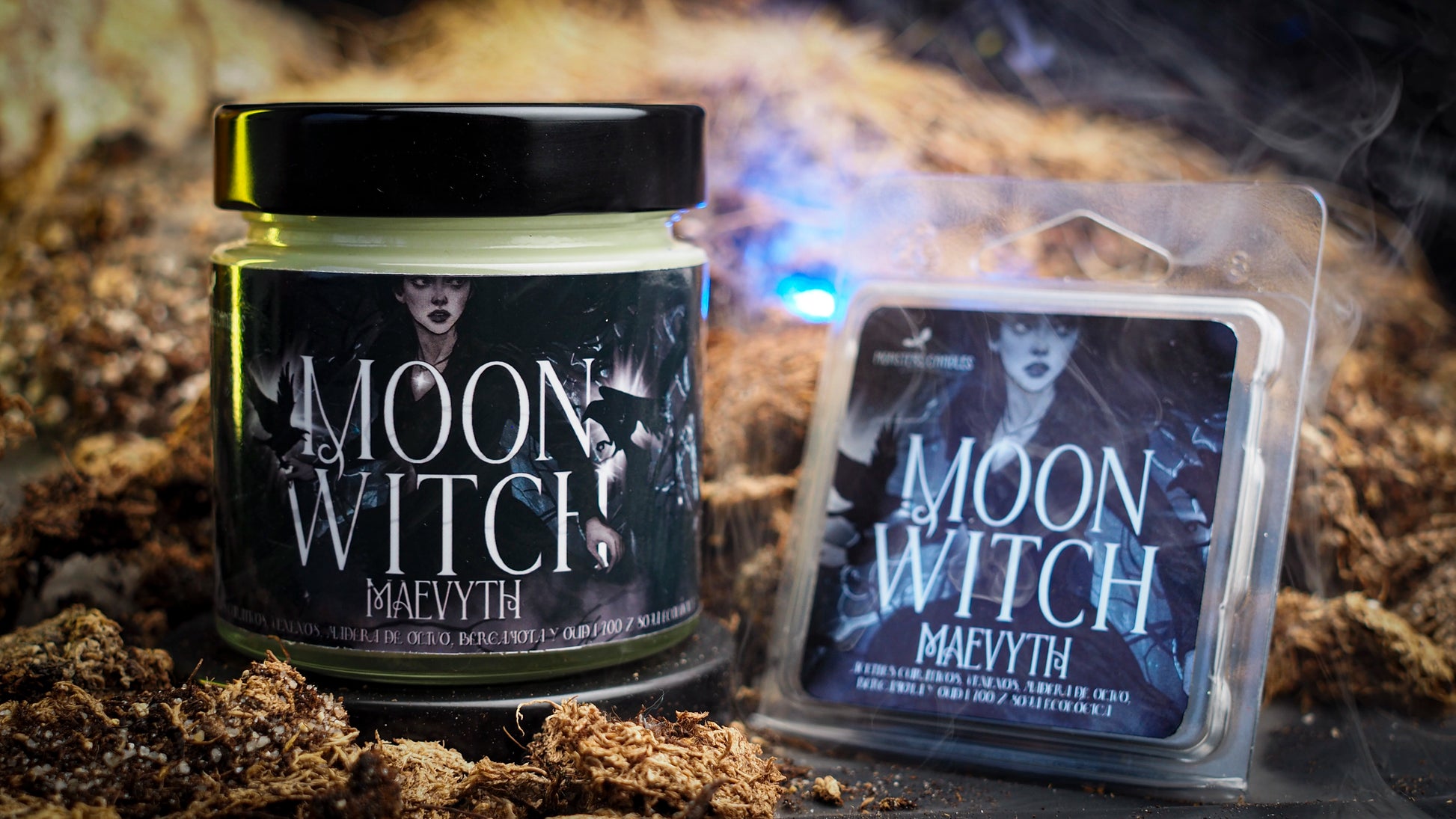 Vela Clásica “Maevyth Bronwick" Anatema - Monsters Candles ® - Velas Literarias