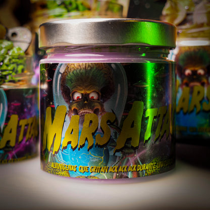 Vela “Mars Attacks!” Tim Burton VENTA FLASH | Monsters Candles ® - Velas Literarias