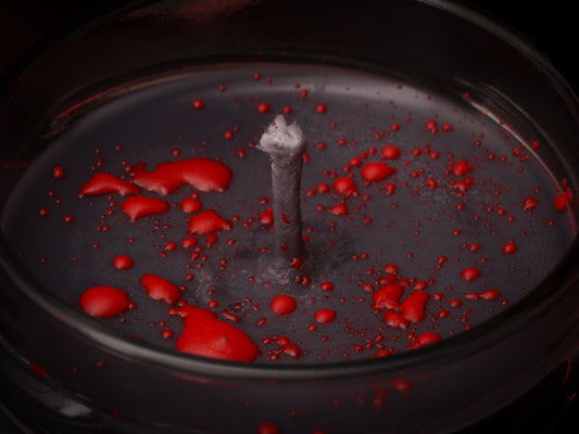 Vela Decorada “Mindf*ck" S.T. Abby - Ed. Suscriptores - Monsters Candles ® - Velas Literarias