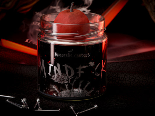 Vela "Mindf*ck" S.T. Abby - Ed. Suscriptores - Monsters Candles ® - Velas Literarias