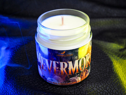 Vela Clásica “Nevermore" Miércoles Addams | Monsters Candles