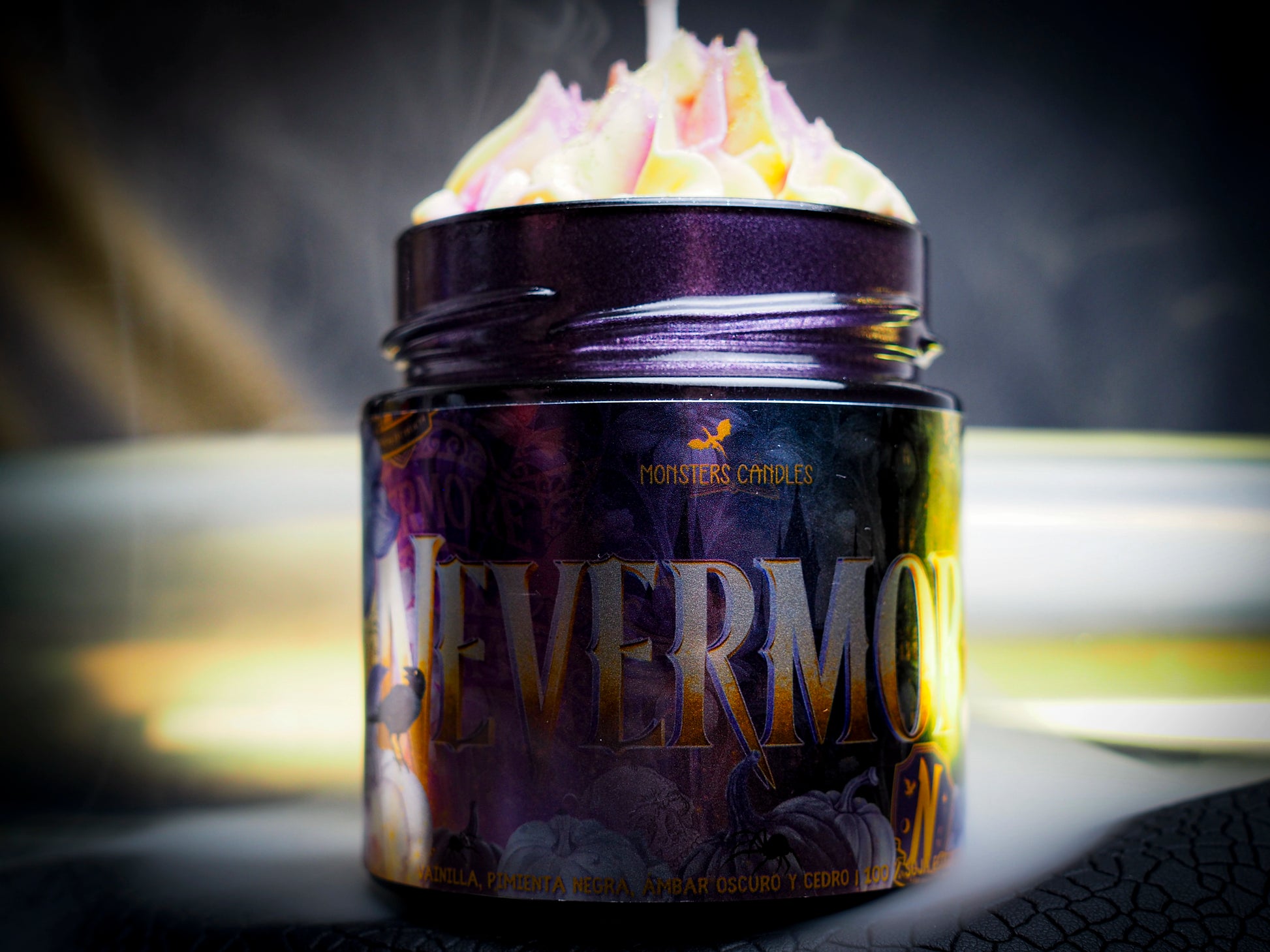 Vela "Nevermore" Miércoles Addams - Ed. Exclusiva PREVENTA | Monsters Candles ® - Velas Literarias