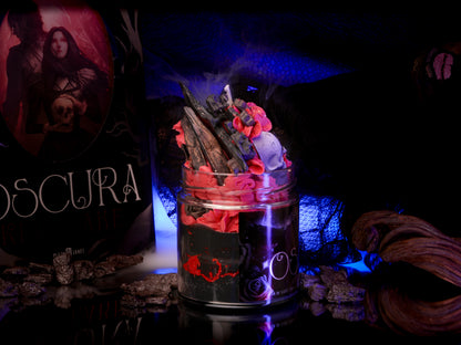 Vela "Oscura" Anatema de Keri Lake - Edición Artística - Monsters Candles ® - Velas Literarias