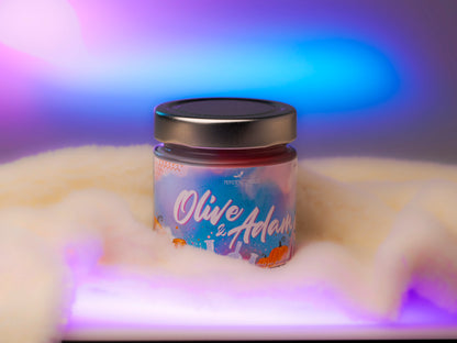 “Olive and Adam”The Love Hypothesis Candle 