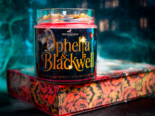 Vela "Ophelia y Blackwell" Phantasma | Monsters Candles ®