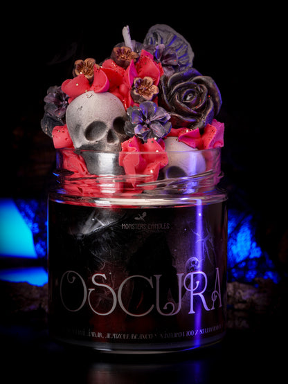 Vela "Oscura" Anatema de Keri Lake - Edición Artística - Monsters Candles ® - Velas Literarias