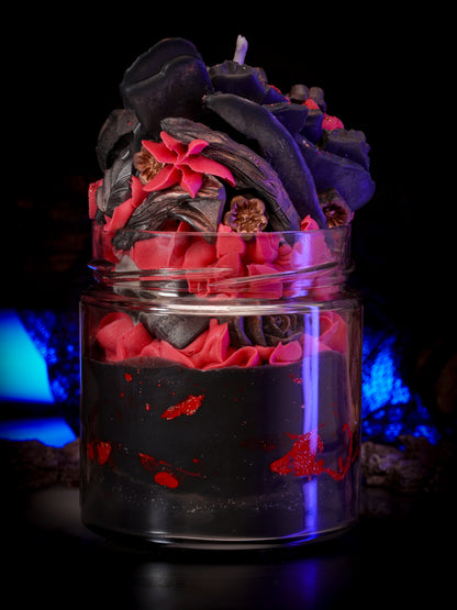Vela "Oscura" Anatema de Keri Lake - Edición Artística - Monsters Candles ® - Velas Literarias