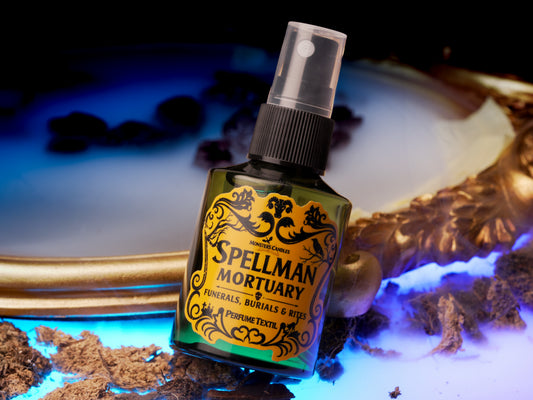“Spellman Mortuary” Fabric Spray – Tester Edition