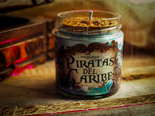 "Treasure Island" Candle