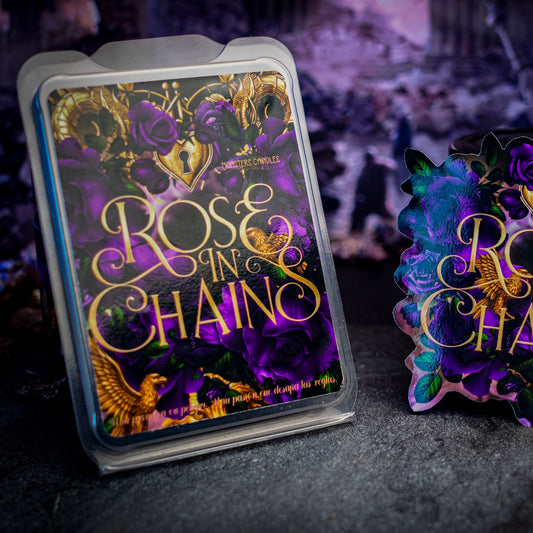Melts Rose in Chains - Monsters Candles ® - Velas Literarias