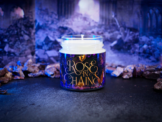 Vela Clásica “Rose in Chains" - Monsters Candles ® - Velas Literarias