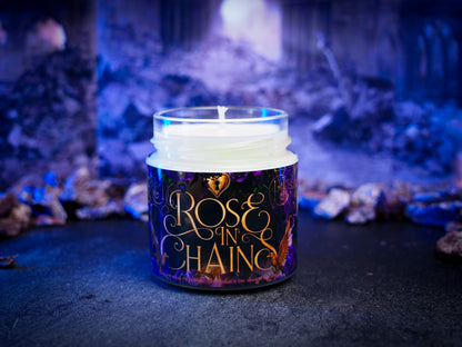 Vela Clásica “Rose in Chains" - Monsters Candles ® - Velas Literarias