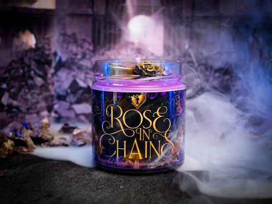 Vela “Rose in Chains" - Monsters Candles ® - Velas Literarias