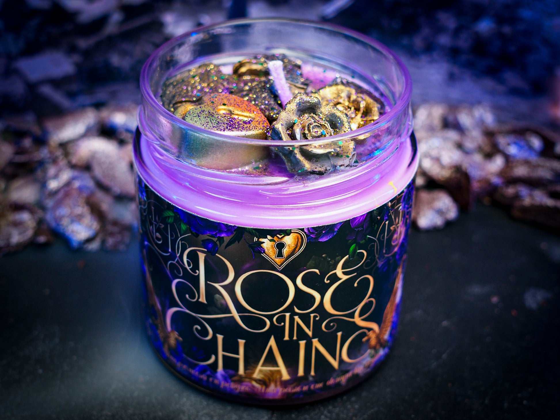 Vela “Rose in Chains" - Monsters Candles ® - Velas Literarias