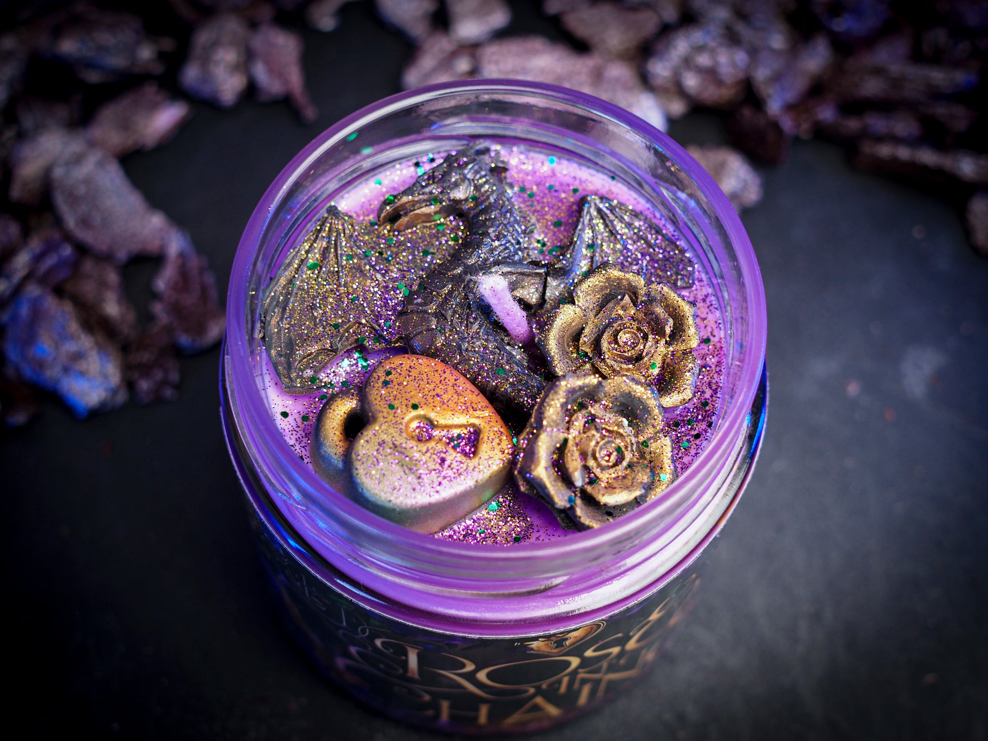 Vela “Rose in Chains" - Monsters Candles ® - Velas Literarias