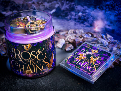 Vela “Rose in Chains" - Monsters Candles ® - Velas Literarias
