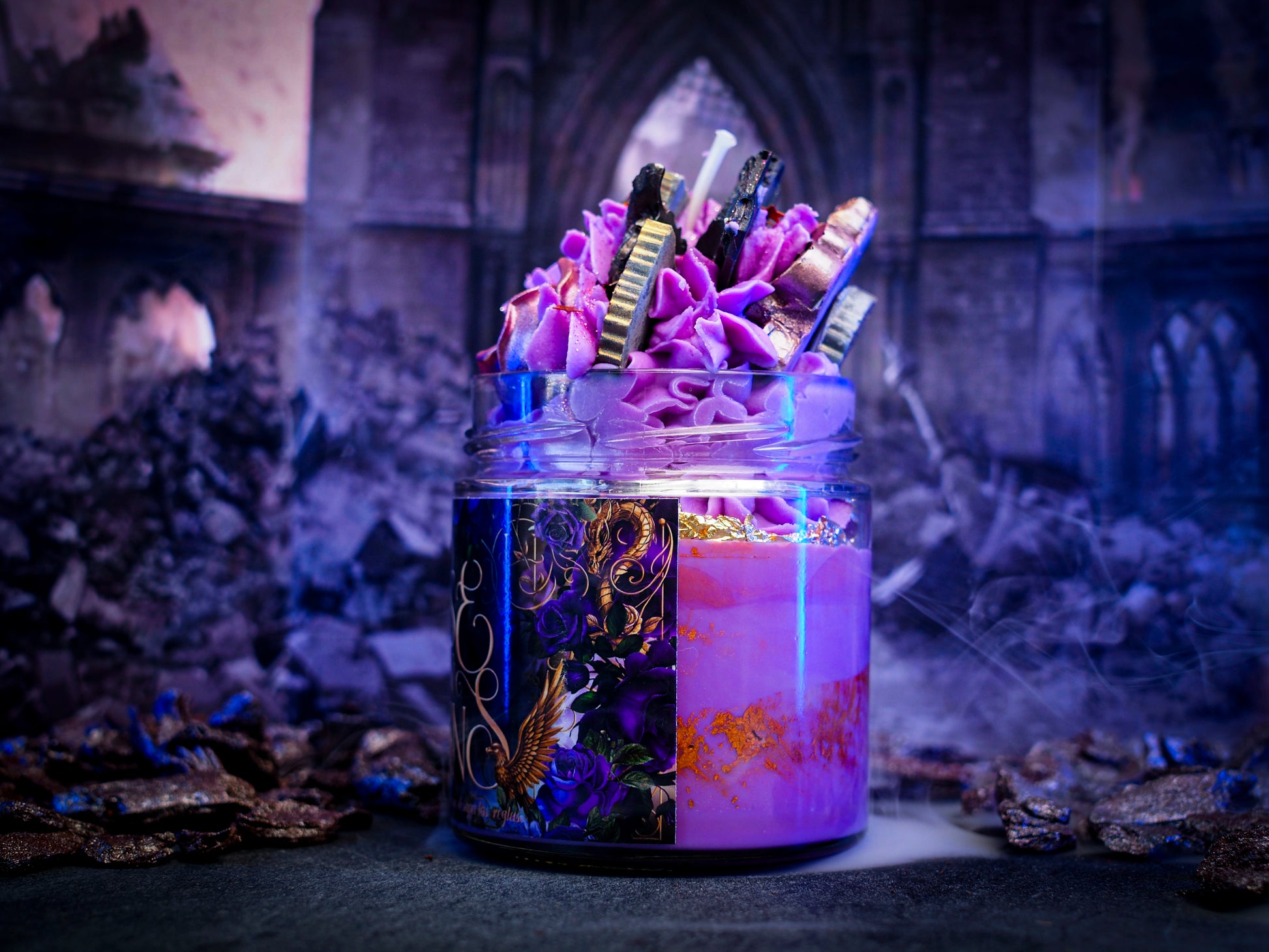 Vela "Rose in Chains" Ed. Exclusiva - Monsters Candles ® - Velas Literarias