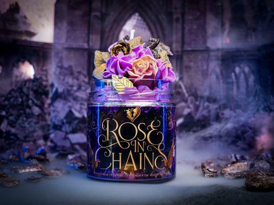 Vela "Rose in Chains" Ed. Exclusiva - Monsters Candles ® - Velas Literarias