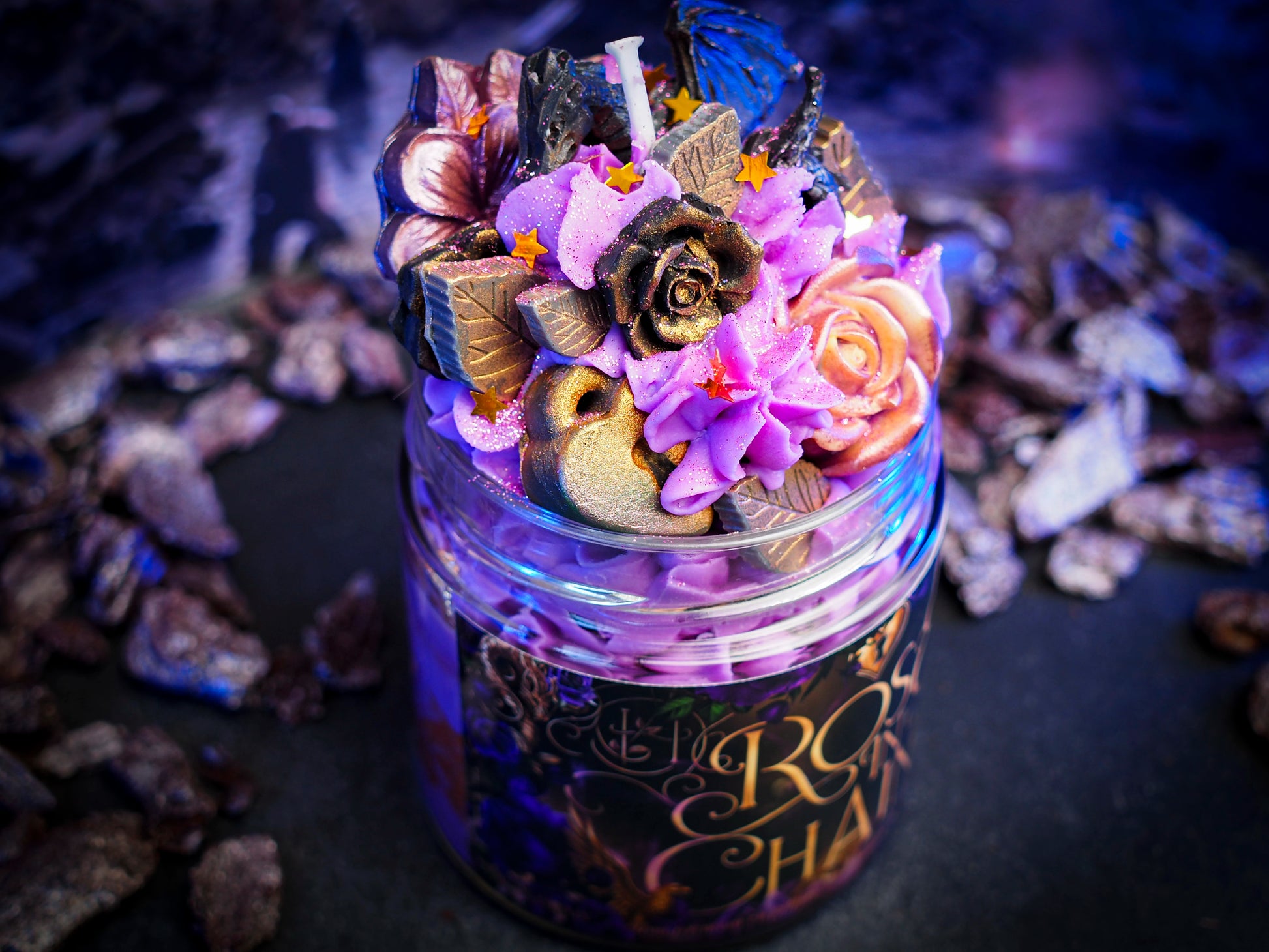 Vela "Rose in Chains" Ed. Exclusiva - Monsters Candles ® - Velas Literarias