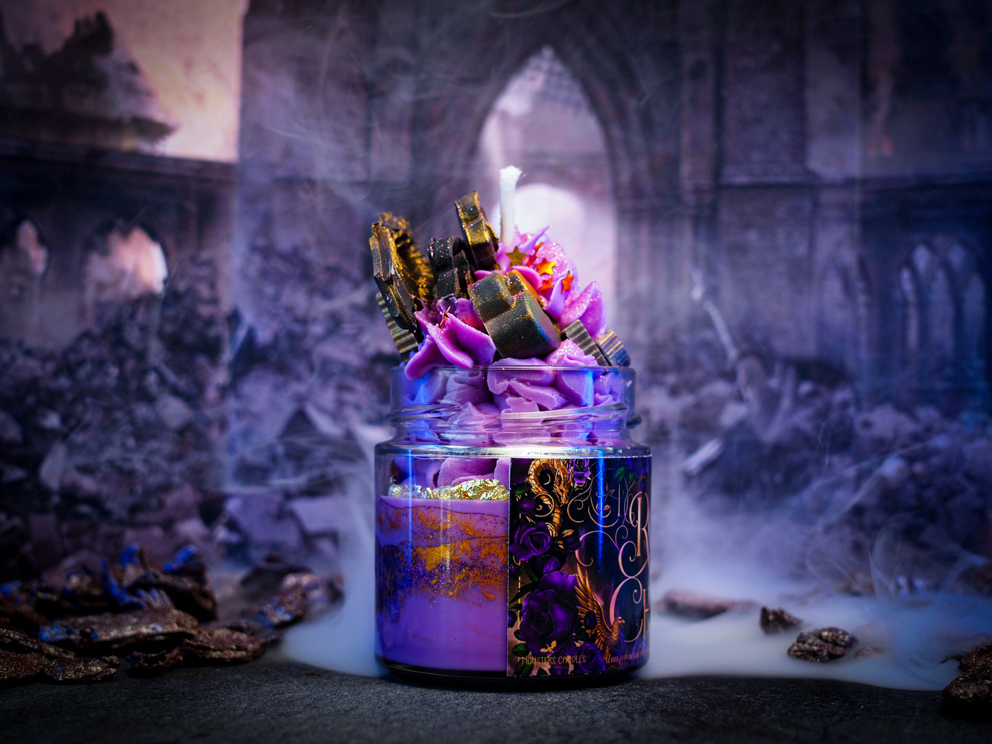Vela "Rose in Chains" Ed. Exclusiva - Monsters Candles ® - Velas Literarias