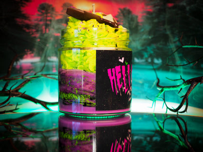 “Scream” Candle
