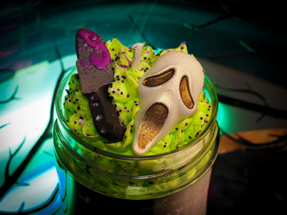 “Scream” Candle