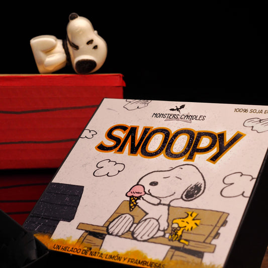 Melts “Snoopy” | Monsters Candles ® - Velas Literarias