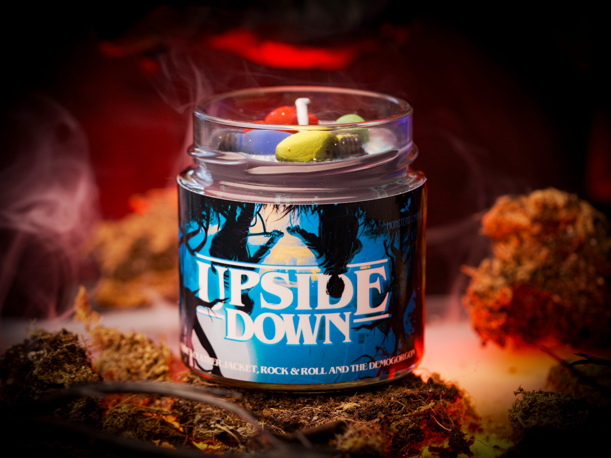 Vela “Upside Down" | Monsters Candles® - Velas Literarias
