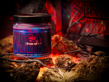 Vela “Arcade Nights" | Monsters Candles® - Velas Literarias