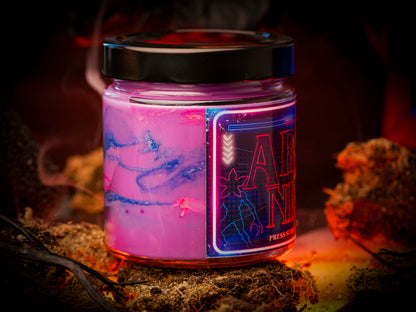 Vela “Arcade Nights" | Monsters Candles® - Velas Literarias