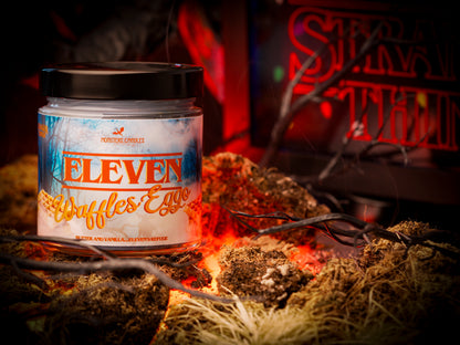 Vela “Eleven`s Waffles" | Monsters Candles® - Velas Literarias
