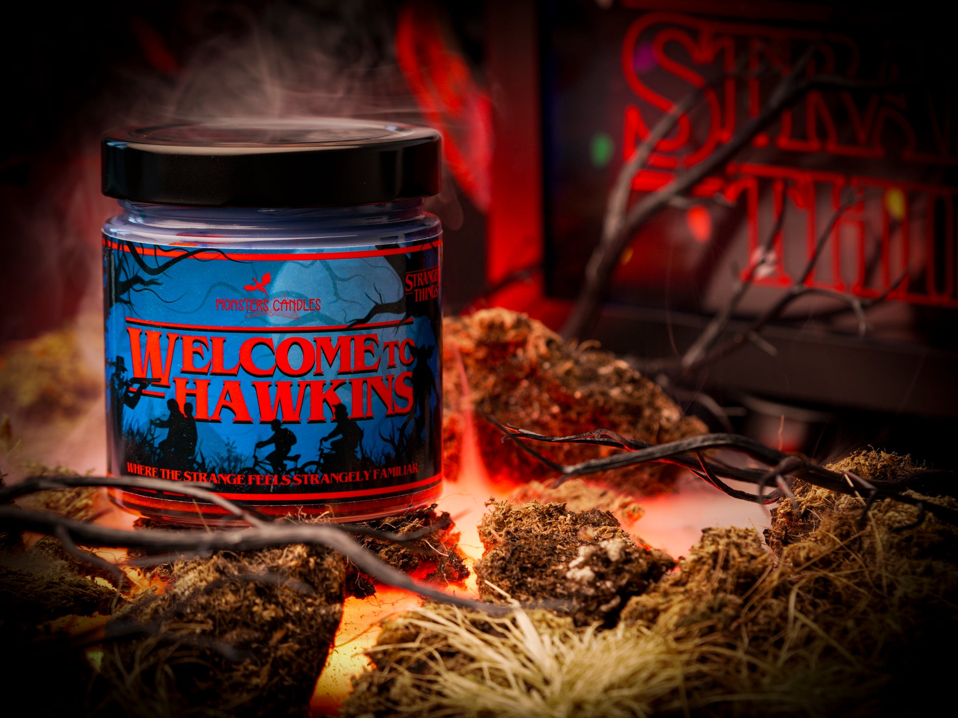 Vela “Welcome To Hawkins" | Monsters Candles®